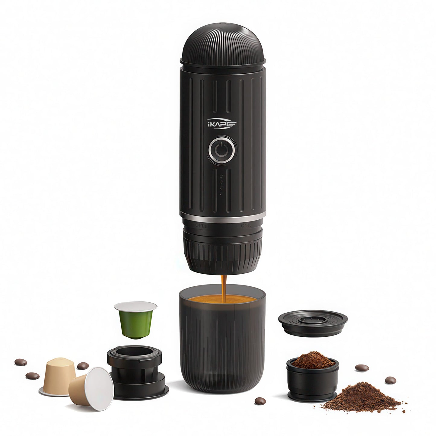 Portable Electric Espresso Coffee Maker