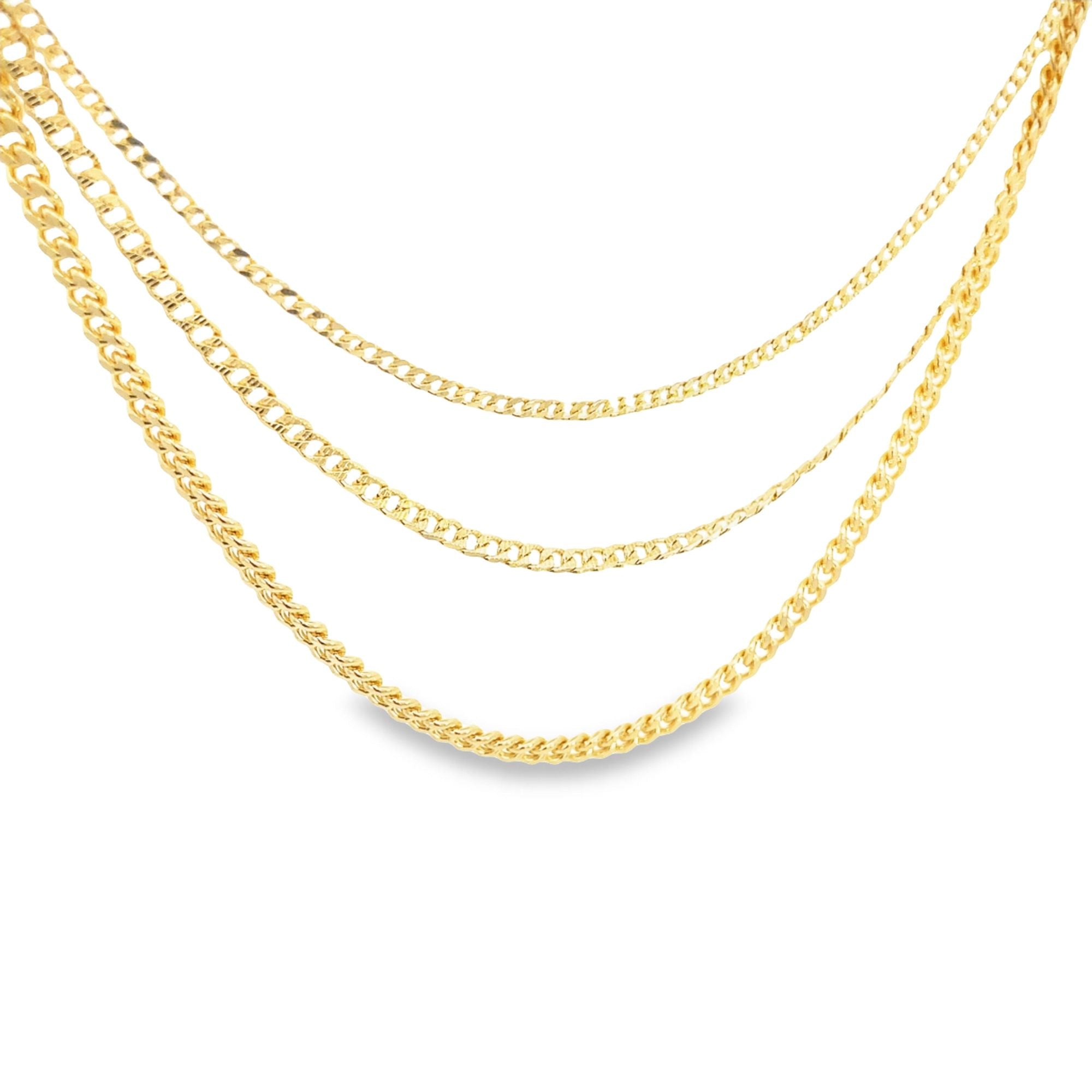 Triple Cuban Chain (F120A)-2