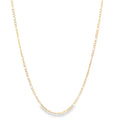 18K Gold Filled 1mm Link Figaro Chain (F73)-0