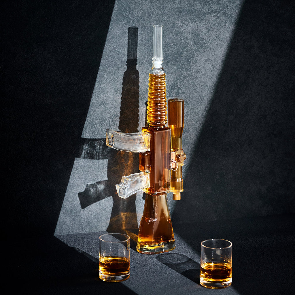 Rifle Whiskey Decanter Set