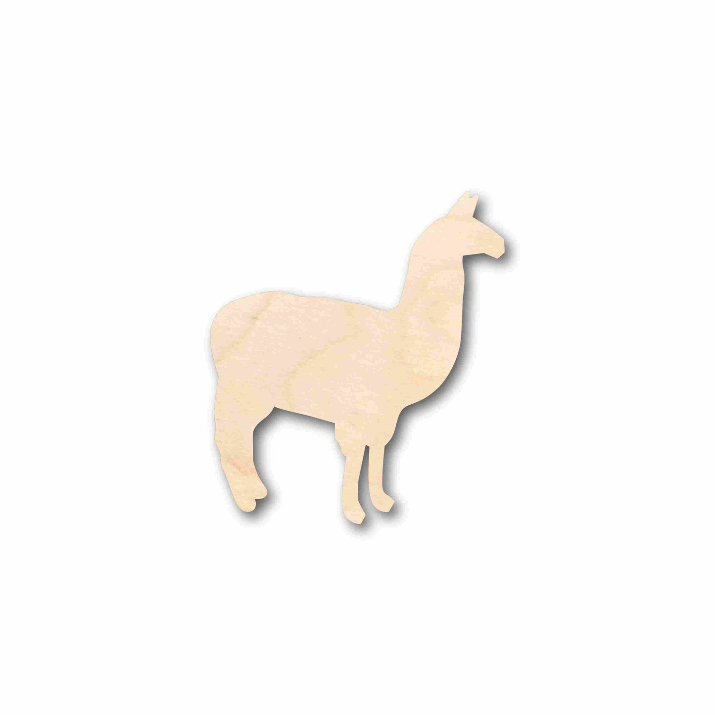 Unfinished Wood Llama Silhouette - Craft- up to 46" DIY