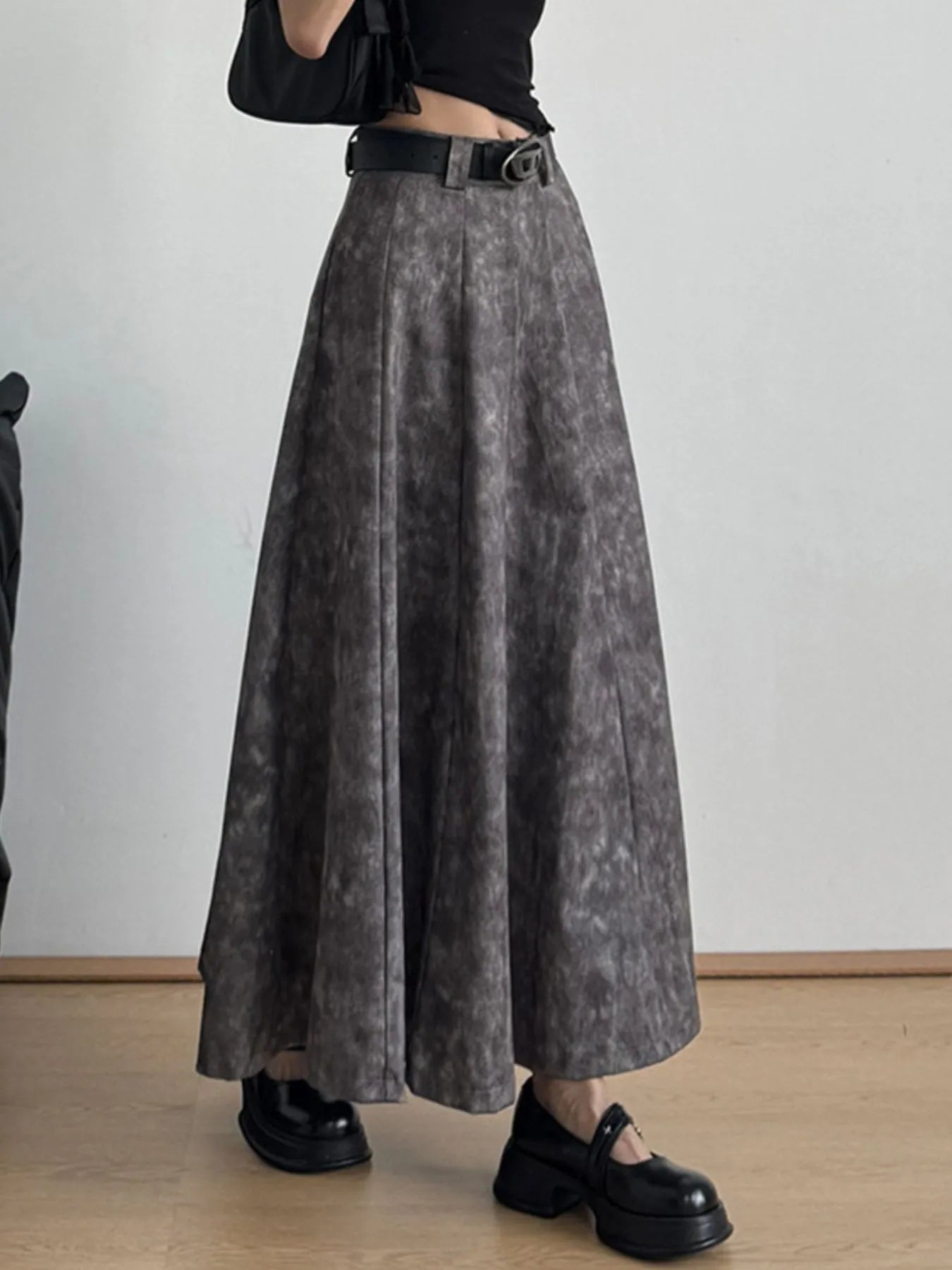 A-Line Maxi Skirt
