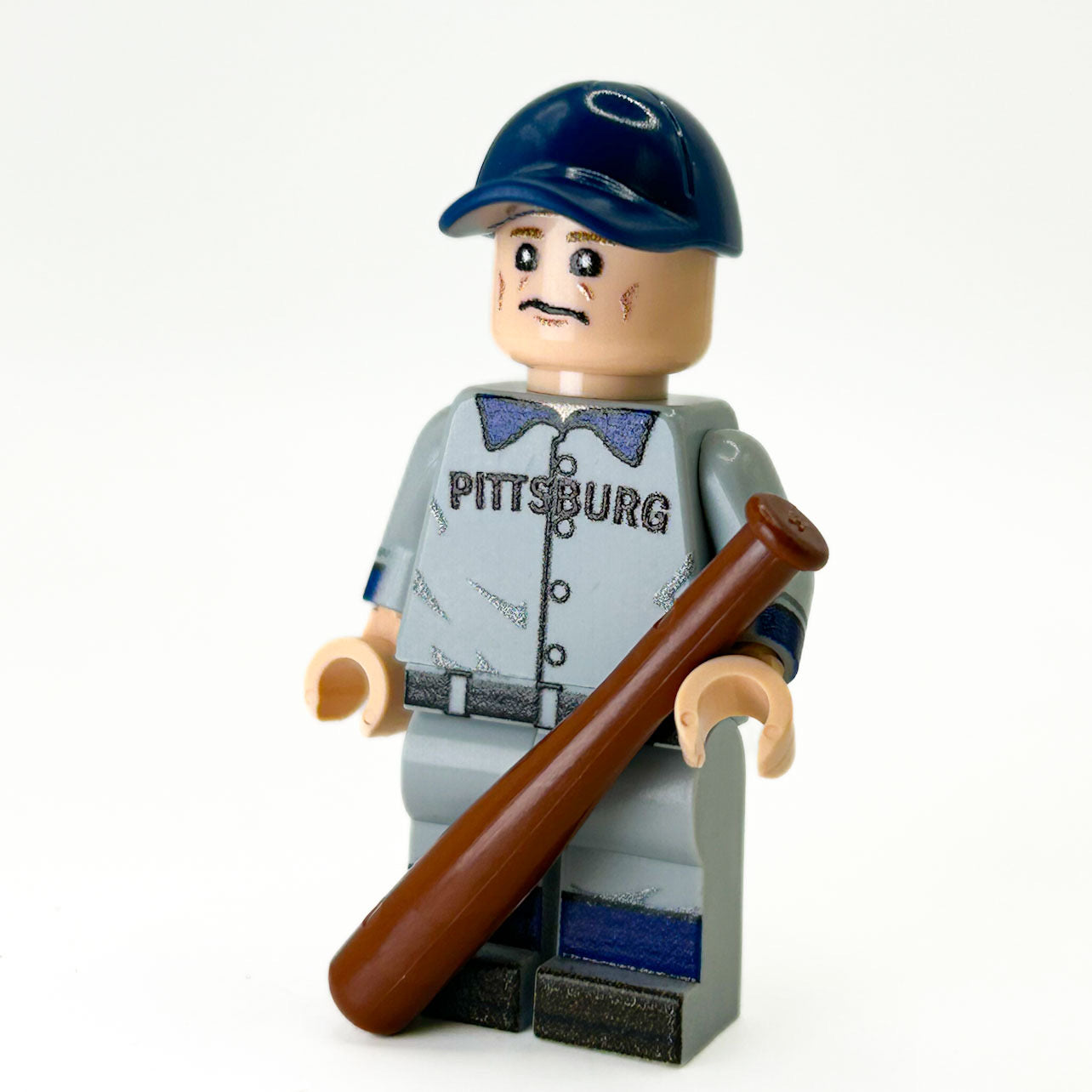 Honus Pirates Baseball Player Minifig made using LEGO parts - B3 Customs