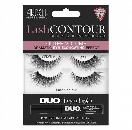 ARDELL Lash Contour, 2-Pack - Eye-Elongating (371)