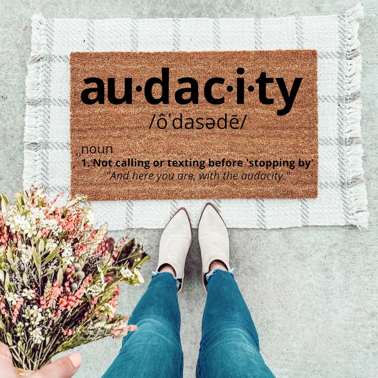 Audacity Doormat