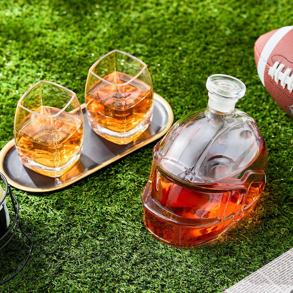Football Whiskey Decanter