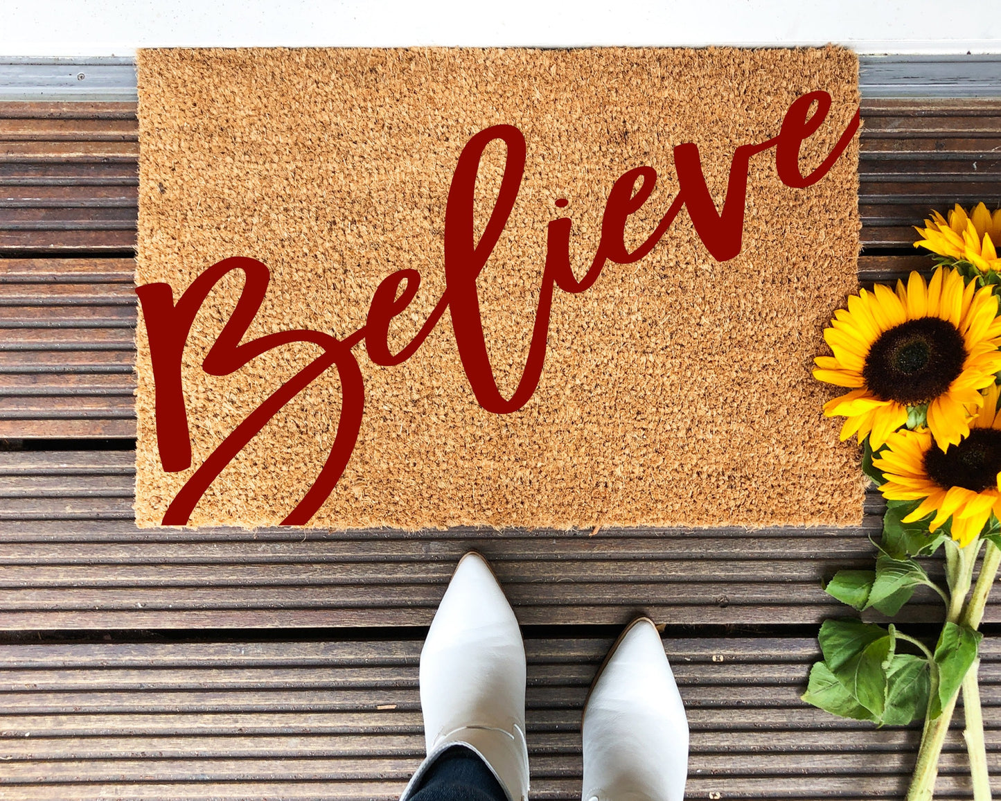 Believe Doormat
