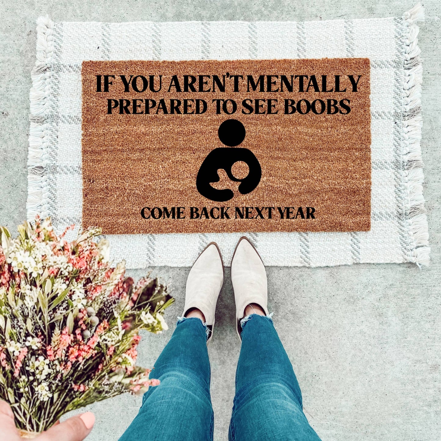 Breastfeeding Mama Doormat