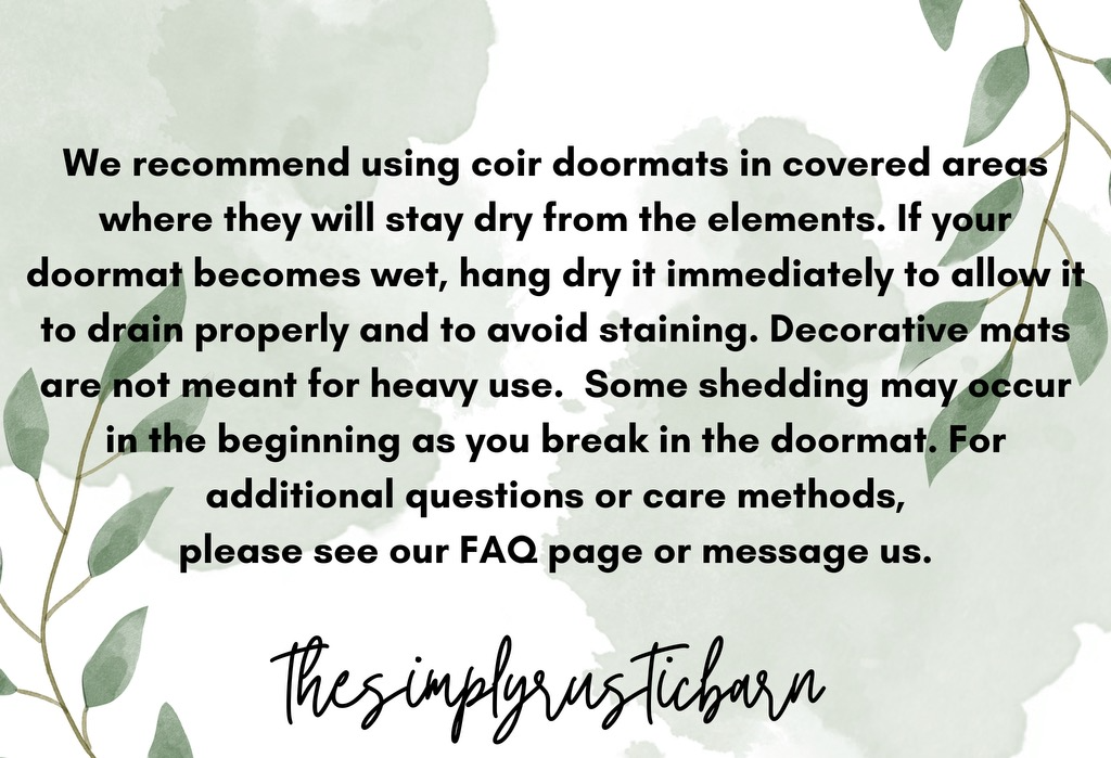 Blue Dog & Bingo Inspired Doormat