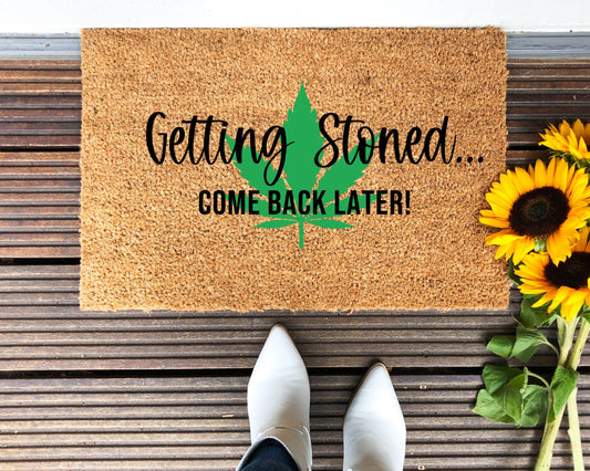 Getting Stoned Doormat