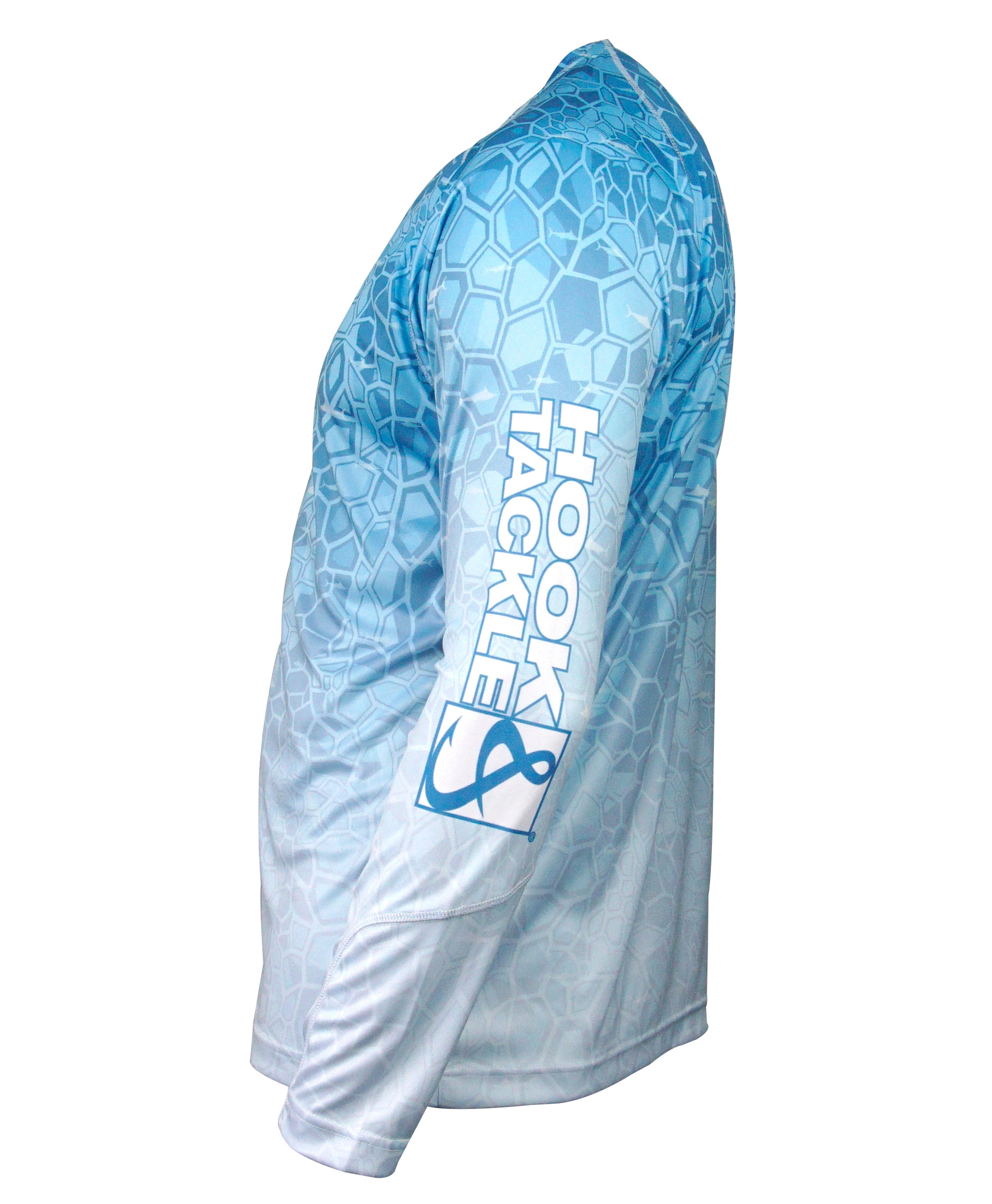 Men's Marlin Hex L/S UV Fishing Shirt