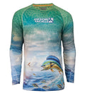 Men's Bull Dolphin L/S UV Fishing Shirt