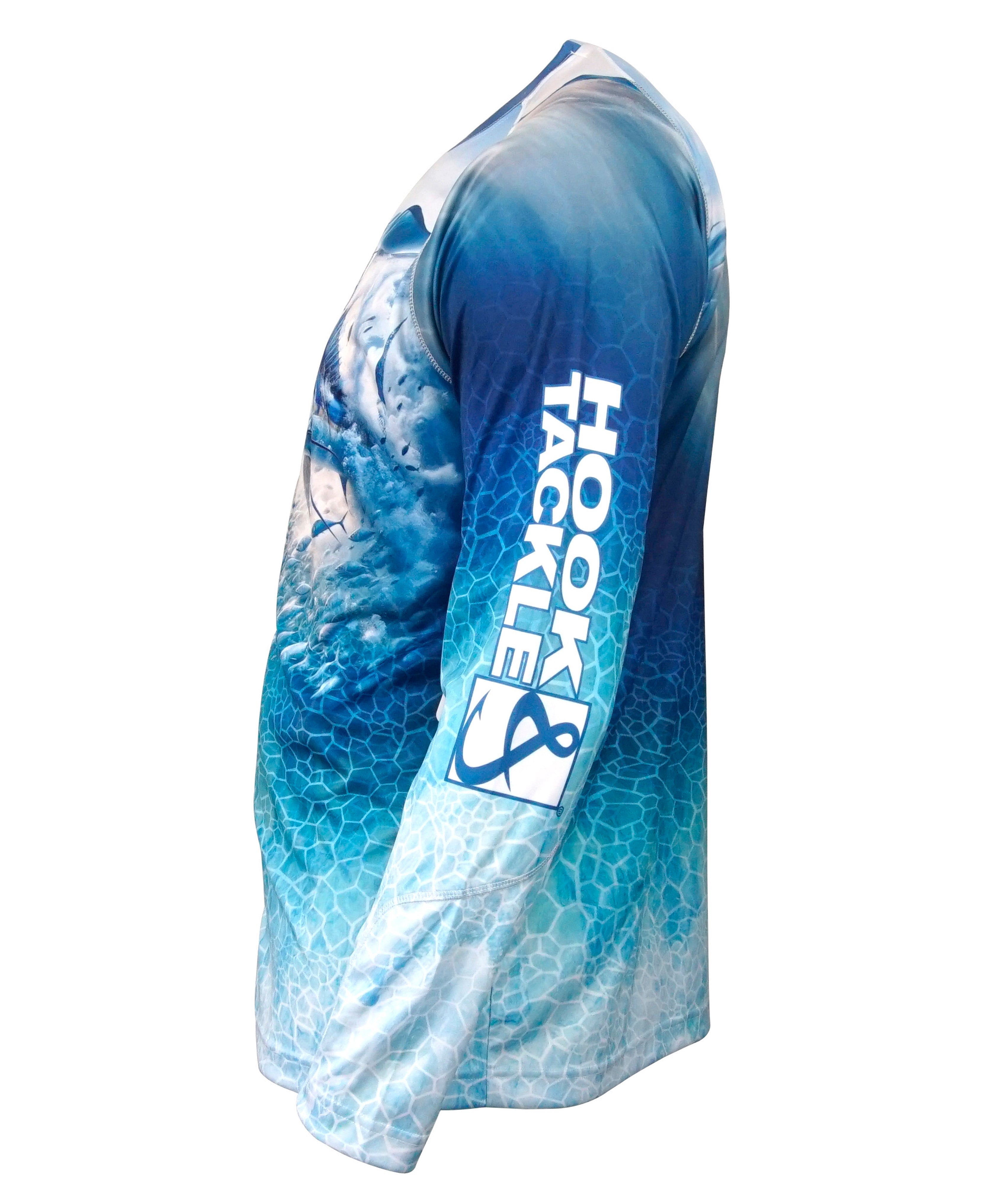 Men's Marlin Strike Dolphin L/S UV Fishing Shirt