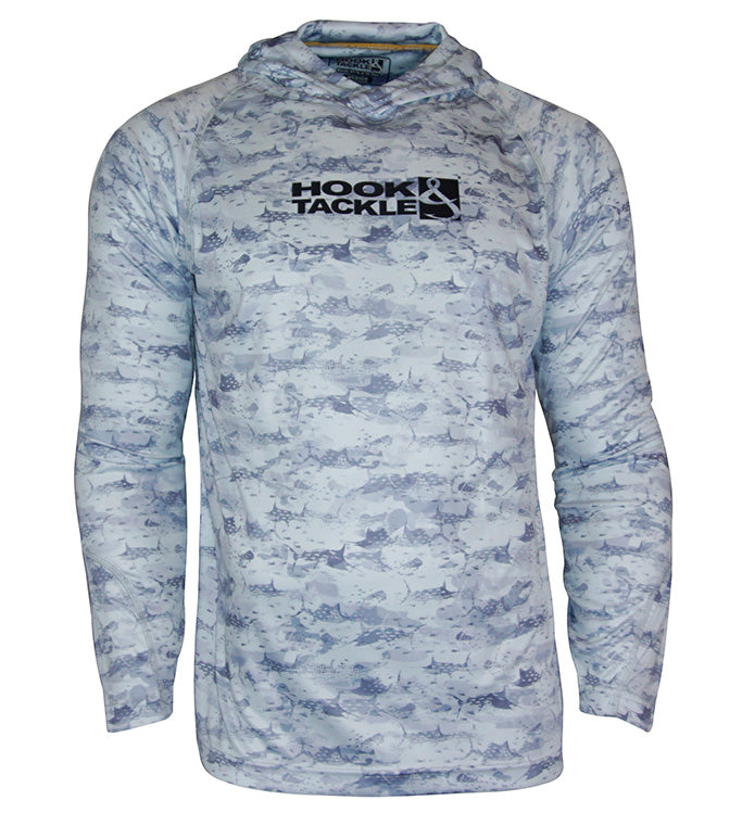 Men's Billfish Camo UV Fishing Hoodie