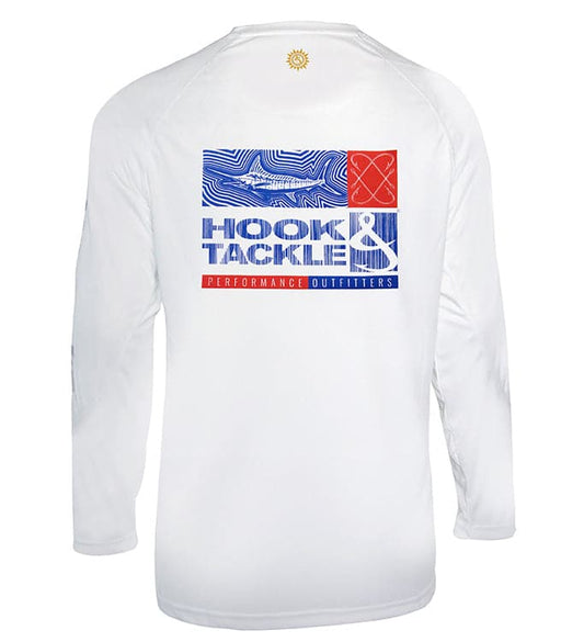 Men's Marlin Groove L/S UV Fishing Shirt
