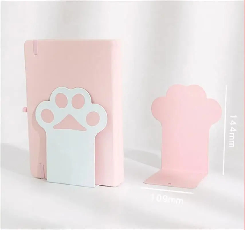 Kawaii Cat Paw Bookends