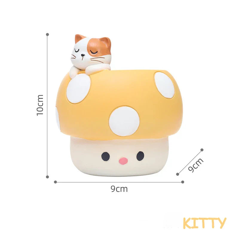 Kawaii Mushroom Succulents Plant Pots