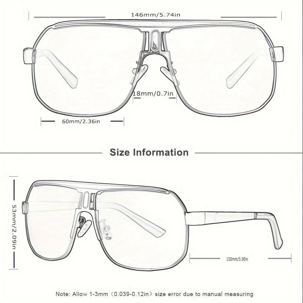 BARCUR Polarized Sunglasses for Men - UV400 Gradient Lens Oval Frame