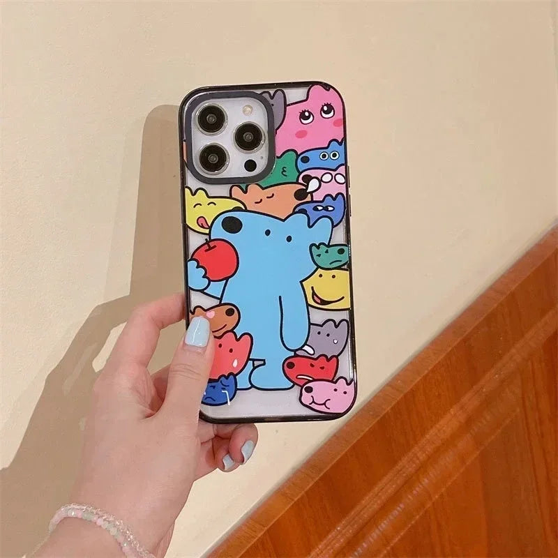 Acrylic Upgrade Border Daisy Phone Case