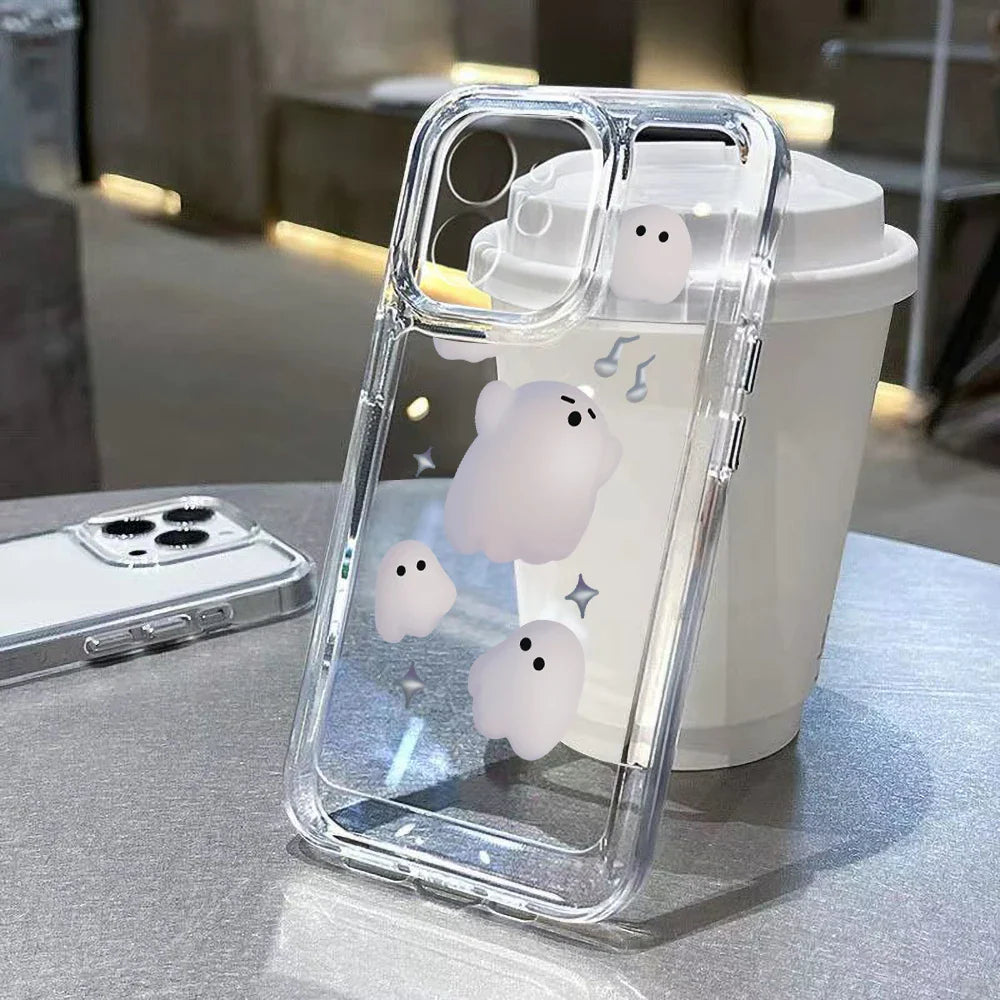 Cute Cartoon Ghost Phone Case