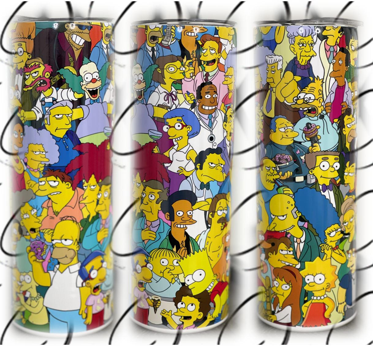 The Simpsons 20oz Skinny Tumbler