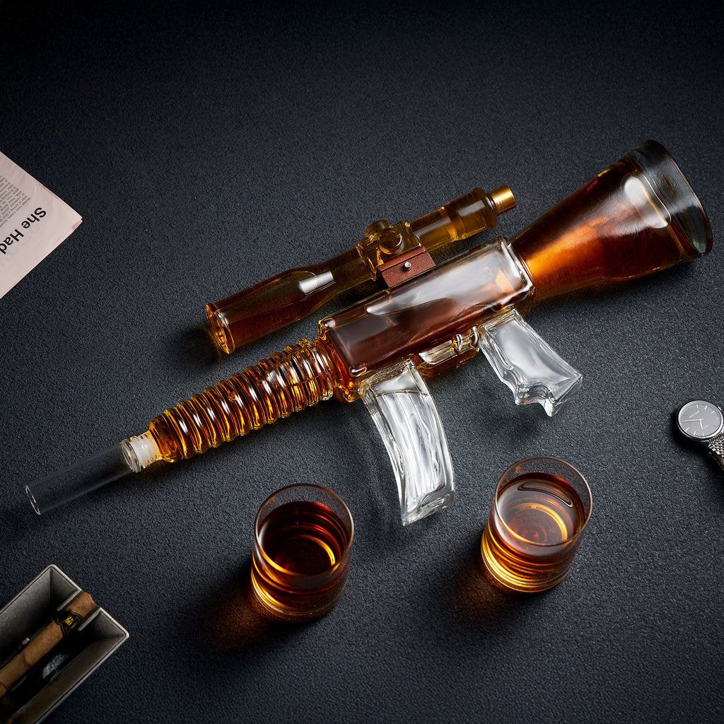 Rifle Whiskey Decanter Set