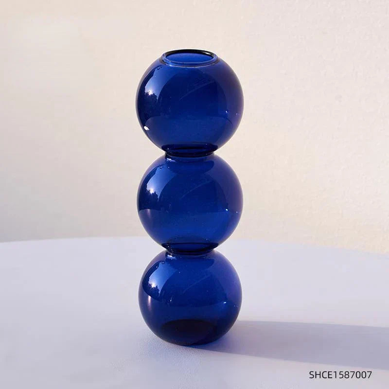DecorBites™ Nordic Glass Vase - Home Decoration Gift