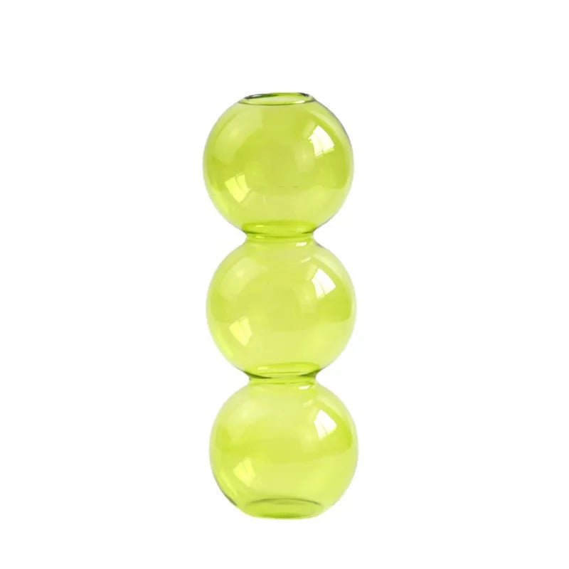 DecorBites™ Nordic Glass Vase - Home Decoration Gift