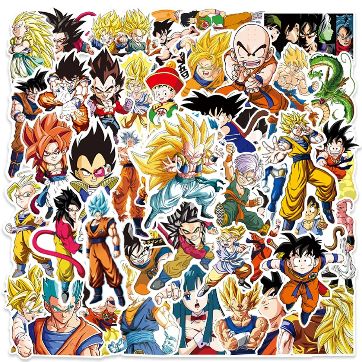 Dragon Ball Stickers - 50/100pcs - Son Goku Cartoon Decals