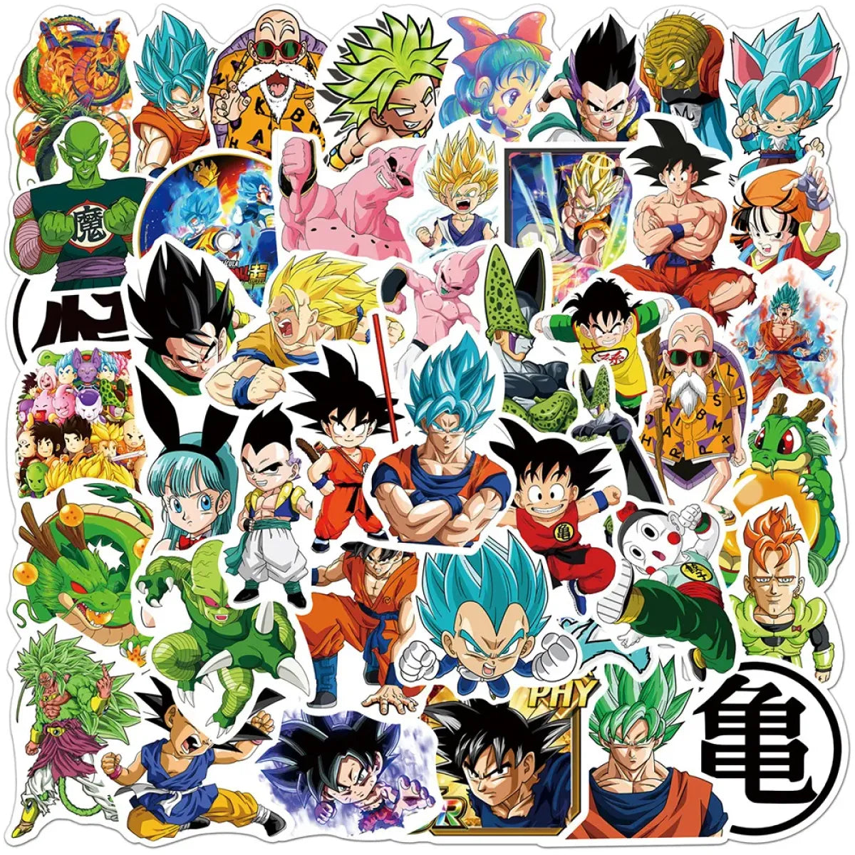 Dragon Ball Stickers - 50/100pcs - Son Goku Cartoon Decals