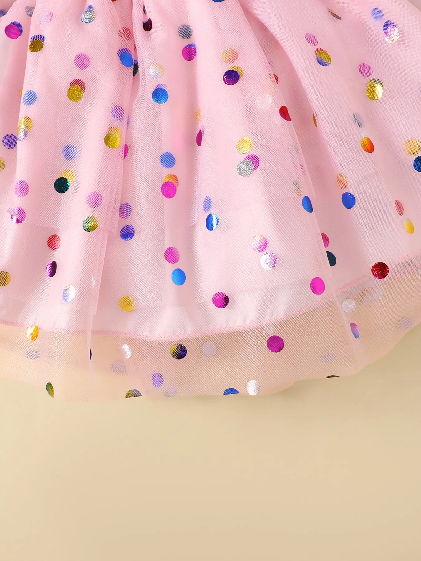 Children's Ruffled Graphic Bodysuit and Skirt Set