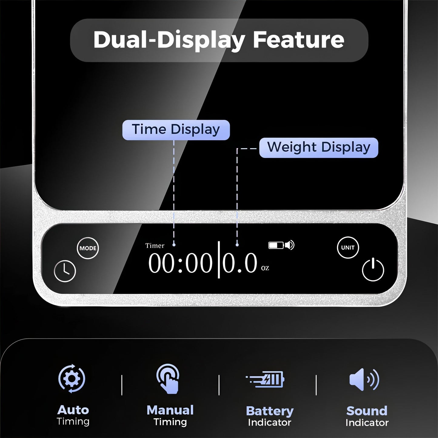 Smart Coffee Scale with Bluetooth APP V2 Pro