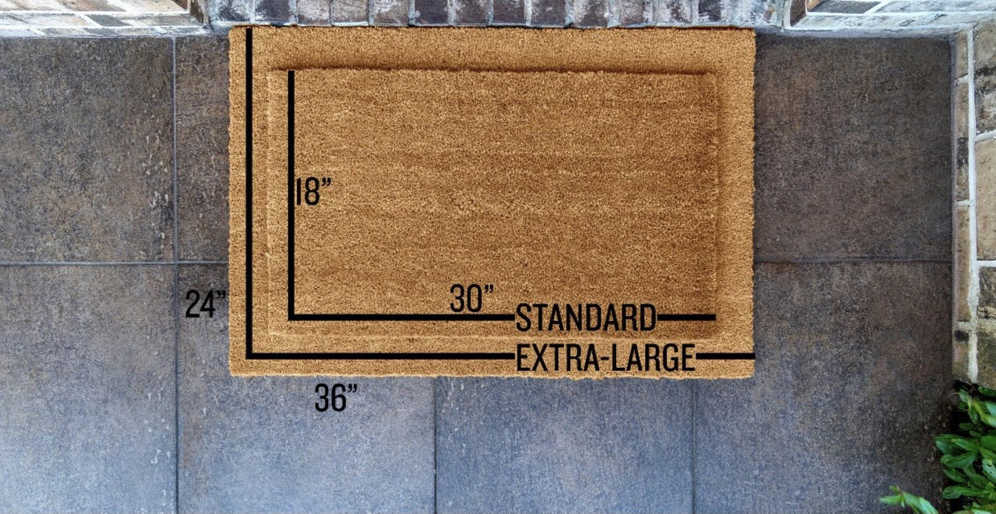 Personalized Teacher Doormat